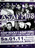ASAP MOB - 2014 - In Concert - ft. Rocky - Ferg - Nast - Poster - Berlin