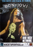 BON JOVI - 1989 - Live In Concert - Dan Reed Network - Jersey Tour - Poster - Kln
