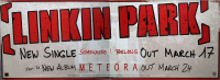 LINKIN PARK - 2003 - Promotion - Somewhere I Belong / Meteora - Poster - 2xA0