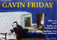 FRIDAY, GAVIN - VIRGIN PRUNES - 1995 - Concert - Shag Tobacco Tour - Poster B