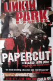 LINKIN PARK - 2000 - Promotion - Papercut - Poster - Giant