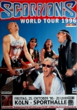 SCORPIONS - 1996 - Plakat - In Concert - Pure Instinct Tour - Poster - Kln A