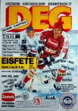 EISHOCKEY - 1986 - Plakat - DEG - Dsseldorf - Brehmstrasse - Poster