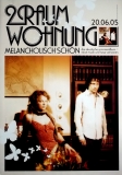 2 RAUMWOHNUNG - HUMPE - 2005 - Promotion - Melancholisch Schn - Poster