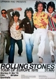 ROLLING STONES - 1976-05-31 - Plakat - European Tour - Poster - Kln