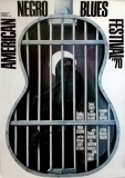 AMERICAN NEGRO BLUES - 1970 - Plakat - Gnther Kieser - Poster
