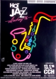 HOT JAZZ MEETING - 1996 - Plakat - Jazz - Concert - Zrocke - Poster - Hamburg