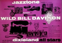 WILD BILLY DAVISON - 1957 - Plakat - Jazz - Gnther - Kieser - Poster - Bonn