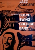 DUTCH SWING COLLEGE BAND - 1961 - Plakat - Gnther Kieser - Poster - Kln