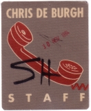 DE BURGH, CHRIS - 1984 - Pass - Staff