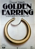GOLDEN EARRING - 1975 - Plakat - Gnther Kieser - Poster - Frankfurt