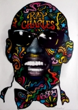 CHARLES, RAY - 1968 - Plakat - Gnther Kieser - Poster - Autogramm / Signed