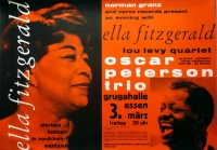 FITZGERALD, ELLA - 1960 - Plakat - Gnther Kieser - Poster - Essen