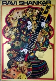 SHANKAR, RAVI - 1968 - Plakat - Gnther Kieser - Poster