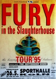 FURY IN THE SLAUGHTERHOUSE - 1995 - Plakat - In Concert - Poster - Kln
